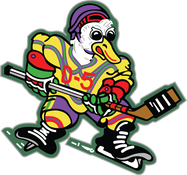 Anaheim Ducks 1991 92 Misc Logo Sticker Heat Transfer